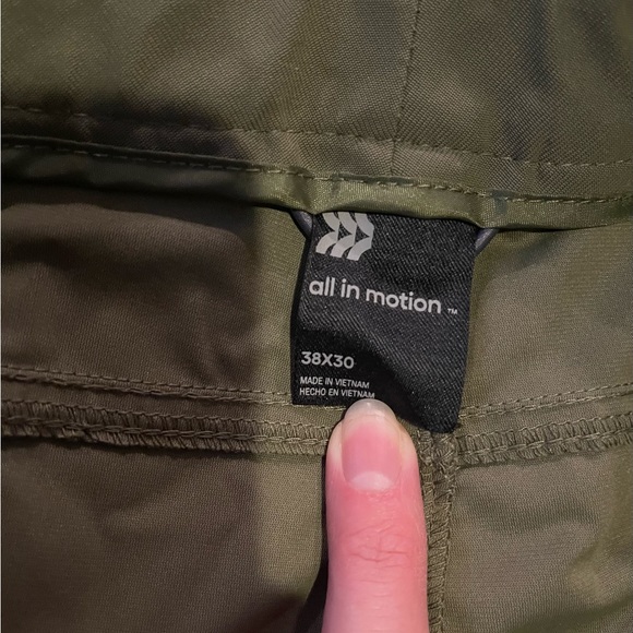 NWT All in Motion | Olive golf pants - Picture 5 of 5